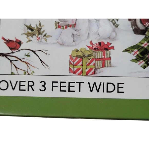 Lang Companies Snowy Lights 750 Piece Puzzle Susan Wingets SAM SNOWMAN 3 Feet - Picture 4 of 9